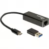 Adattatore Ethernet Inter-Tech IT-732 2500 Mbit/s USB Type-C con cavo