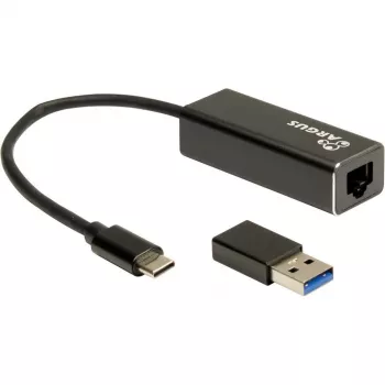 Adattatore Ethernet Inter-Tech IT-732 2500 Mbit/s USB Type-C con cavo
