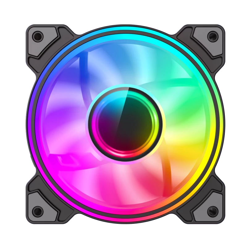 Gamemax | Ventola per case | DUAL RING INFINITY | Nero