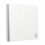 Placca copertura bilanciere Gira System 55 per simbolo campanello, modello 328603, bianco puro
