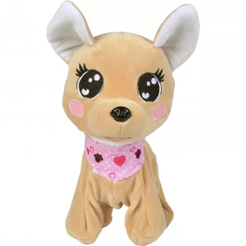 ChiChi LOVE Baby Boo, peluche beige/rosa, 30 cm