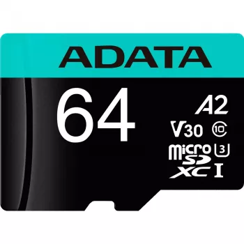 Memoria flash ADATA 64 GB microSDXC UHS-I Premier Pro