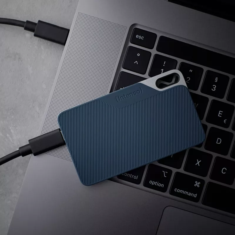 Intenso TX100 SSD esterno da 1 TB, USB-C 3.2 Gen 1x1