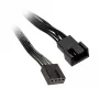 Kolink cavo di prolunga PWM a 4 pin, 30 cm, nero