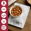 Bilancia da cucina Beper P102BIL004 - digitale, 5 kg, 1 g, marmo bianco