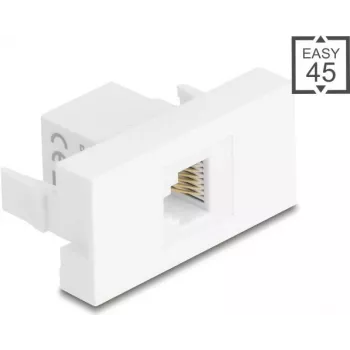 DELOCK modulo femmina RJ12 6P6C UTP bianco 90898