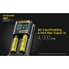 Nitecore UMS2 caricabatterie per batterie ricaricabili batterie domestiche DC litio ioni nichel cadmio