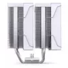 Dissipatore CPU Jonsbo CR-3000E Dual-Tower ARGB White, dissipatore ad aria dual-tower con illuminazione ARGB