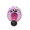 Microfono MANTA MIC11-PK rosa — con filo jack 3,5 mm, ricevitore leggero