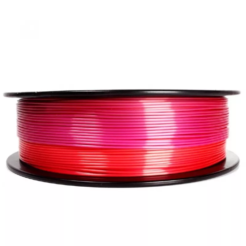 Filamento PLA per stampa 3D 1,75 mm 1 kg — Flashforge Gembird 3DP-PLA-SK-01-RP, viola/rosso