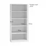 Topeshop R80 SONOMA libreria per ufficio