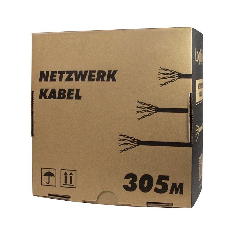 Cavo di rete LogiLink CPV0015 RJ45 Cat5e 305m beige