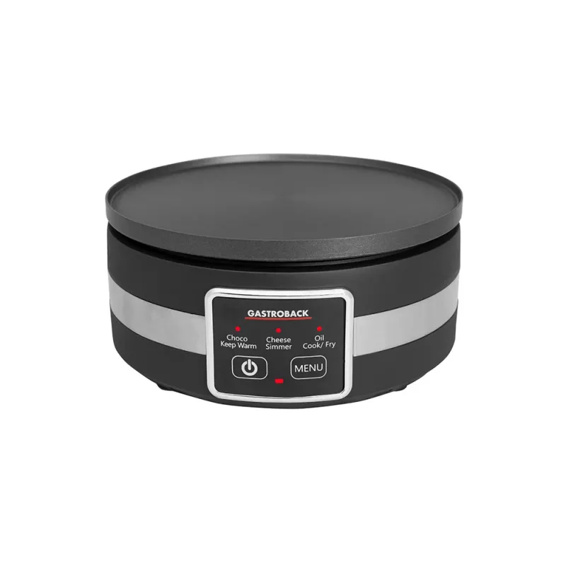 Fonduta elettrica Gastroback 42568 1,8 l 8 persone nero acciaio inox