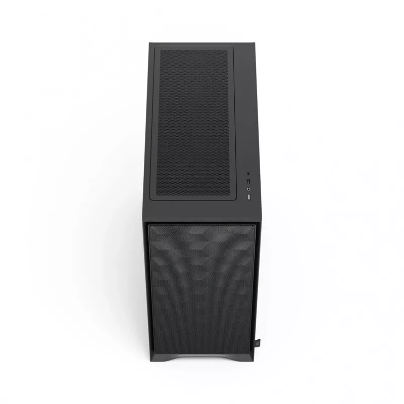 Case PC Fractal Design Pop 2 Air Black TG Midi Tower – ATX, 3 ventole frontali da 120 mm, supporta unità da 2,5