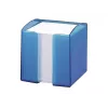 Blocco note quadrato Durable TREND quadrato blu trasparente
