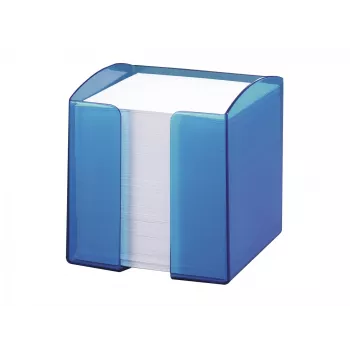 Blocco note quadrato Durable TREND quadrato blu trasparente