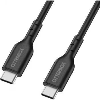 Otter Products OtterBox - Cavo USB - USB-C a 24 pin (M) su USB-C a 24 pin (M) - USB 2.0 - 3 A - 1,0 m - nero (78-81356)