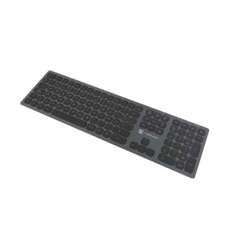 Tastiera universale NATEC NKL-1830 RF Wireless Bluetooth QWERTY spagnolo nero grigio