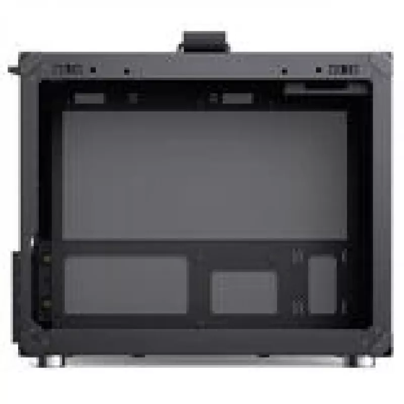 Case per PC Jonsbo C6 MAX, case mini, Micro-ATX, vetro temperato - nero