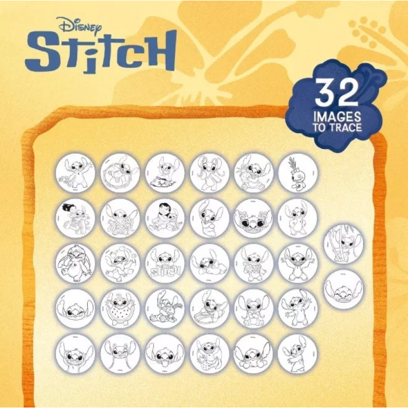 Stitch Proiettore set scolastico da disegno