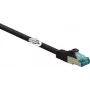Renkforce RF-5047478 cavo di rete nero 2 m Cat6a S/FTP (S-STP) (RF-5047478)