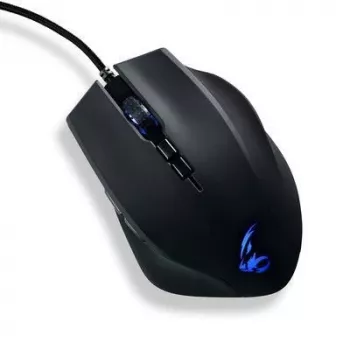 Mouse MediaRange MRGS203 Gaming per destrimani USB Type-A ottico 5000 DPI