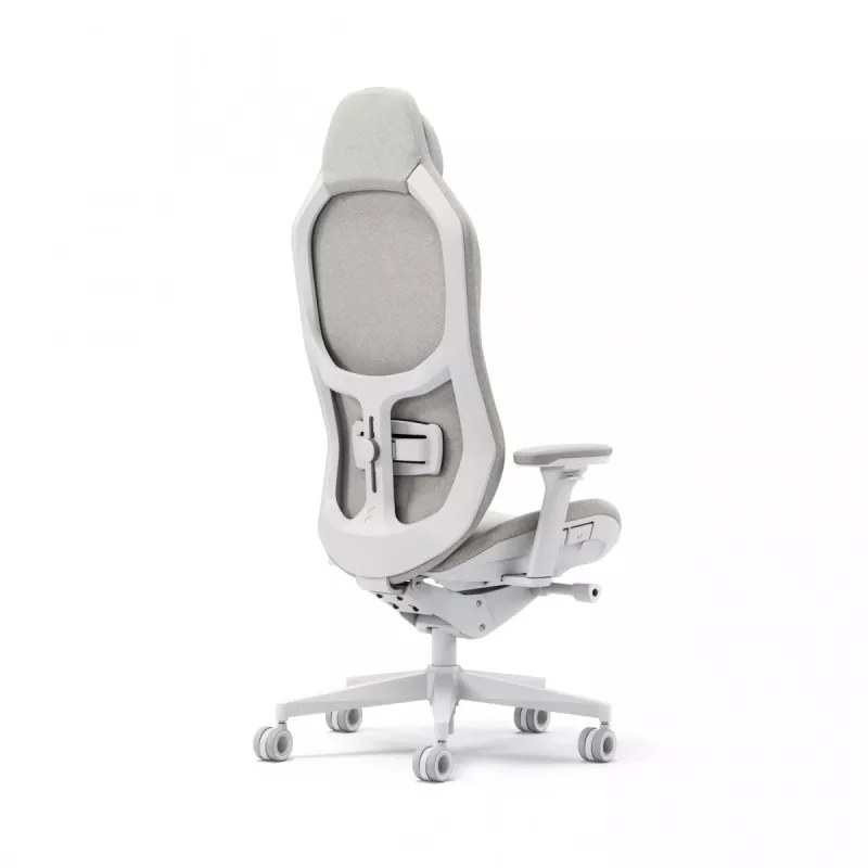 Fractal Design FD-CH-RE1F-02 sedia da gaming sedia da gaming per PC seduta imbottita bianco