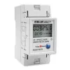 Contatore di energia QOLTEC monofase per guida DIN 230V (MPN 50979)