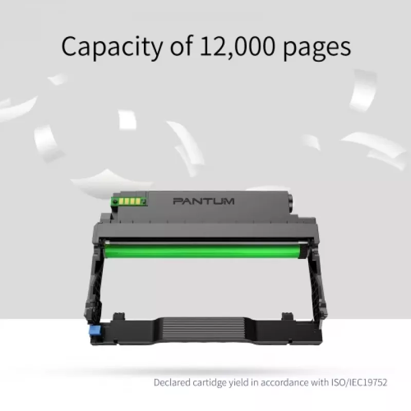 Unità tamburo PANTUM DL-410 per Pantum P3010D P3300DN M6800FDW — nero, 12000 pagine
