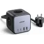 Ugreen DigiNest Pro 1 presa AC Type-C 1,8 m 4 3680 W nero