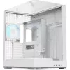Case per PC APNX V2 — bianco, pannelli in vetro temperato x3