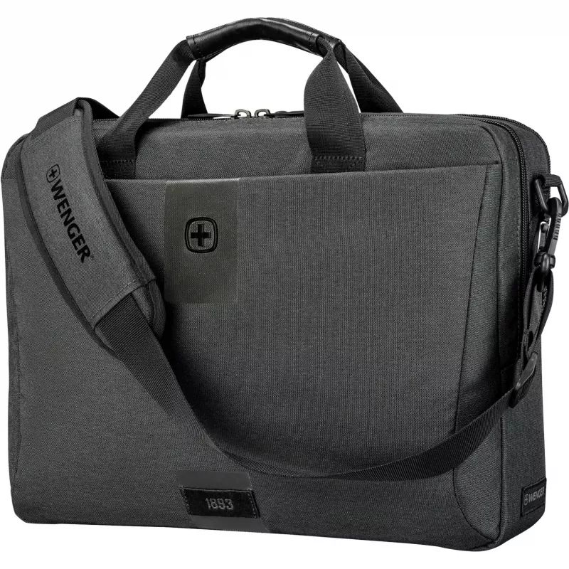 Cartella portadocumenti Wenger SwissGear MX Eco Brief 40,6 cm 16 pollici grigio