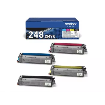 Brother TN-248VAL Cartuccia toner 4 pezzi originale nero, ciano, magenta, giallo