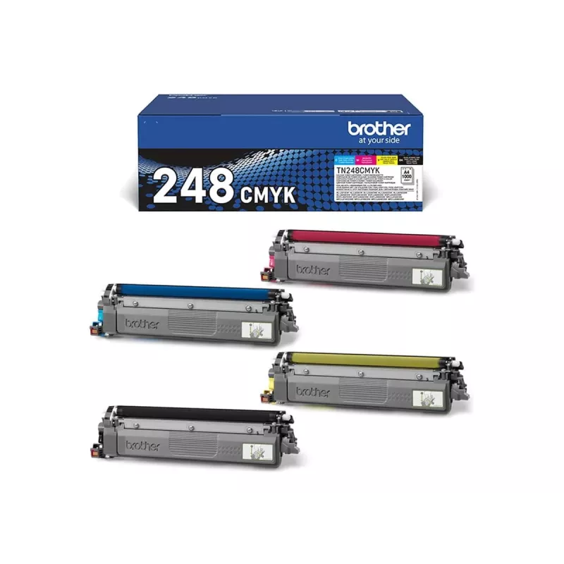 Brother TN-248VAL Cartuccia toner 4 pezzi originale nero, ciano, magenta, giallo