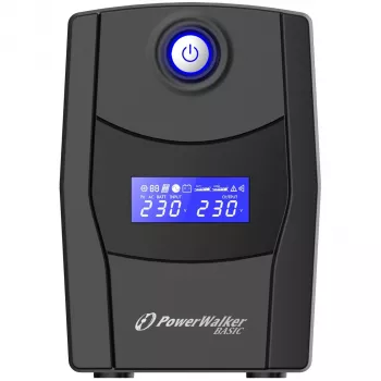 PowerWalker VI 800 STL Line-Interactive 800VA 2AC-Outputs Tower Black Uninterruptible Power Supply (UPS) (10121073)