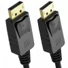 Cavo DisplayPort Unitek Y-C609BK — 3 m, connettore maschio-maschio, nero