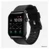 Cinturino Nomad Modern Strap nero pelle Active connettore nero 42/44/45/49 ProV2