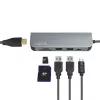 LogiLink UA0343 hub multiporta USB-C alluminio USB 3.2 2nd Gen Mult