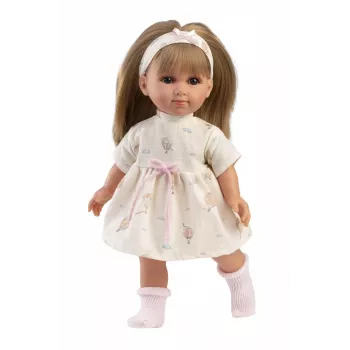 Bambola Llorens Elena 35 cm — tratti realistici, corpo morbido