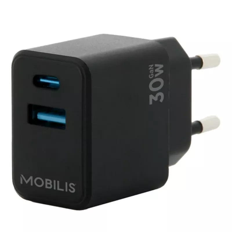 Mobilis 001362 caricabatterie universale per dispositivi mobili, nero, AC Auto