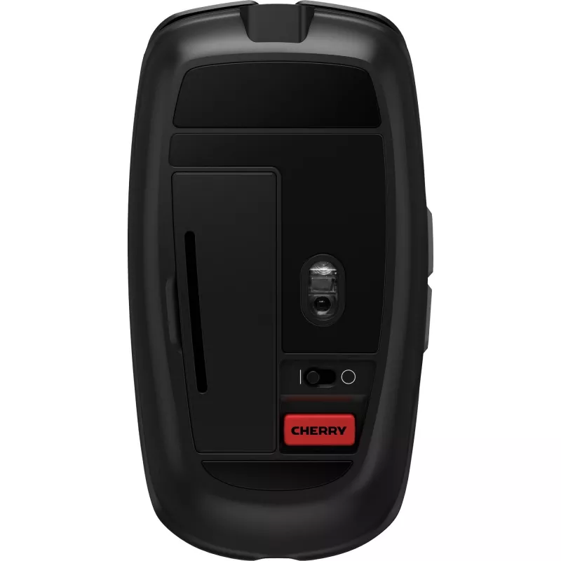 Tastiera e mouse CHERRY Stream Desktop Recharge universale RF wireless AZERTY belga nero