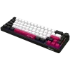 LORGAR KBP70MW, tastiera da gaming meccanica wireless 65% Pro, nero/rosso, layout EN