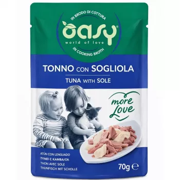 Oasy More Love tonno con sogliola busta 70 g