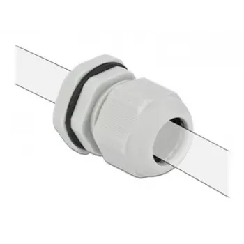 Pressacavo DeLOCK 60199 grigio plastica 10 pz.