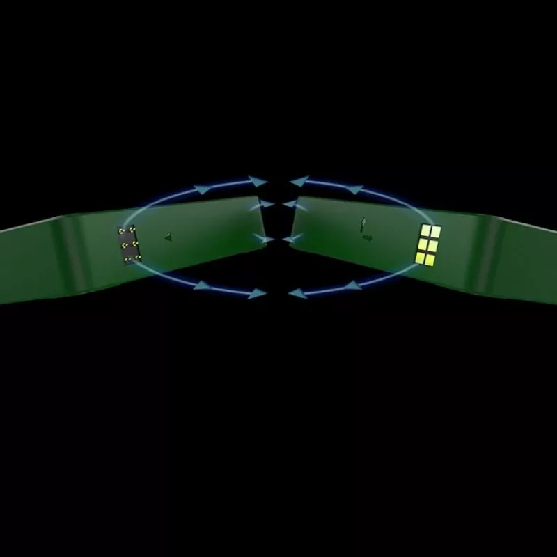 Ventole Thermaltake CT140 EX Reverse ARGB Sync 14 cm Racing Green 3 pezzi
