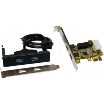 Adattatore PCIe USB 3.2 Gen 1 interno Exsys EX-11072, uscita USB 3.2 Gen 1, 75×52 mm, 0,2 kg