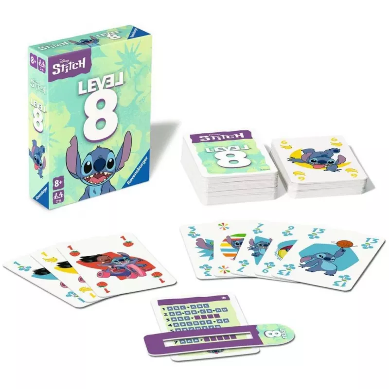 Disney Stitch Level 8, gioco di carte