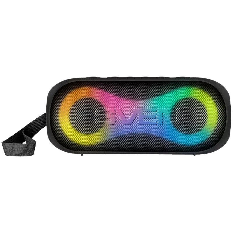 Cassa SVEN PS-165, nera (16 W, TWS, Bluetooth, microSD, 3000 mAh)