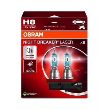 Lampada per fari Ledvance Night Breaker Laser H8 12V 35W PGJ19-1