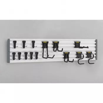 Stanley STST22000-1 scaffale porta attrezzi da giardino a parete in acciaio